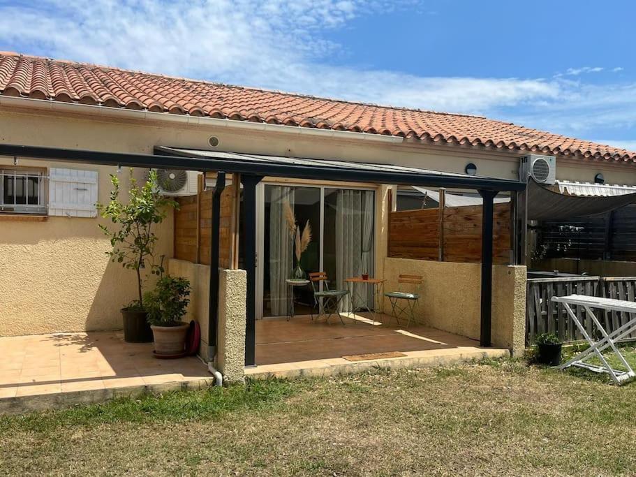 Studio Cabine Pour 4 - Piscine Argelès-sur-Mer Eksteriør billede