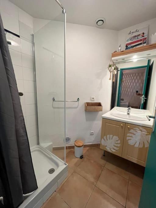 Studio Cabine Pour 4 - Piscine Argelès-sur-Mer Eksteriør billede